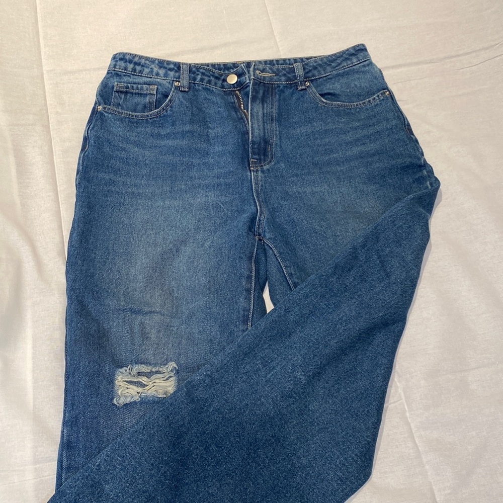 Large boyfriend jeans